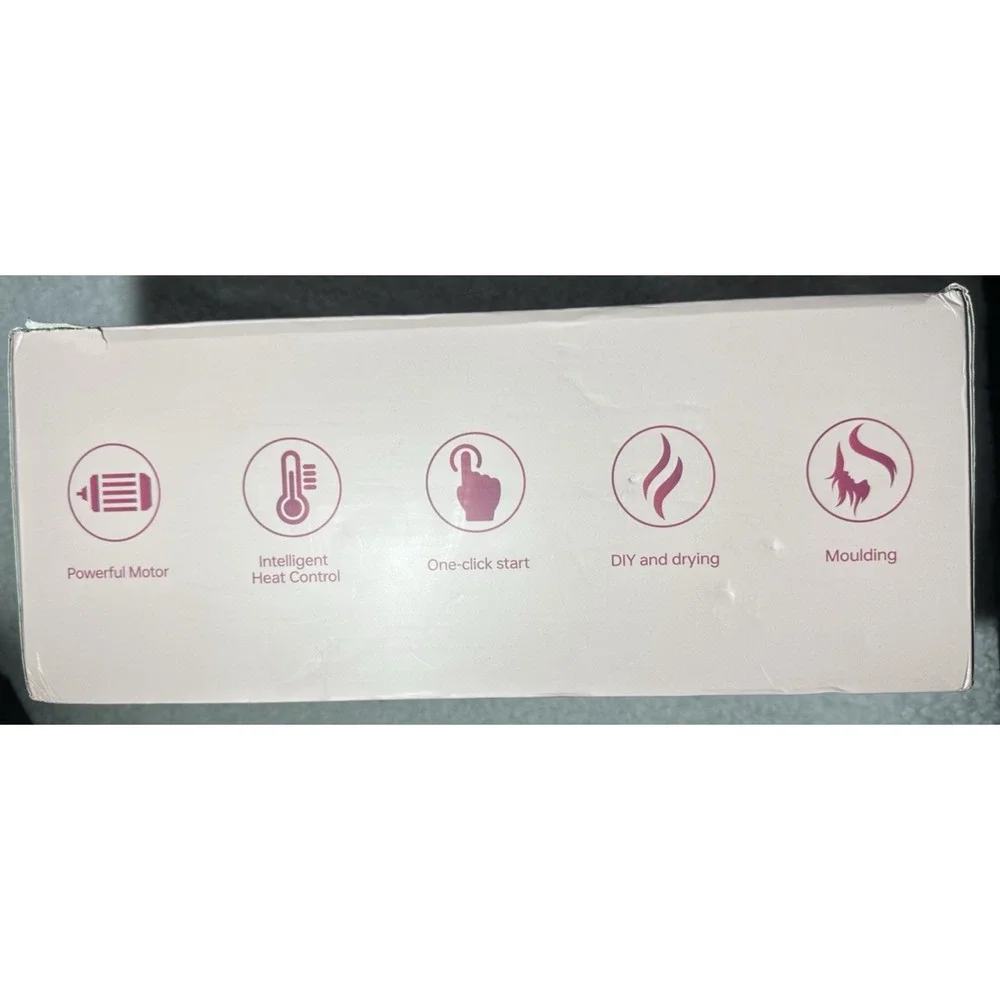 MESCOMB flexstyle Interchangeable Styler Powerful Motor Heat Control Pink